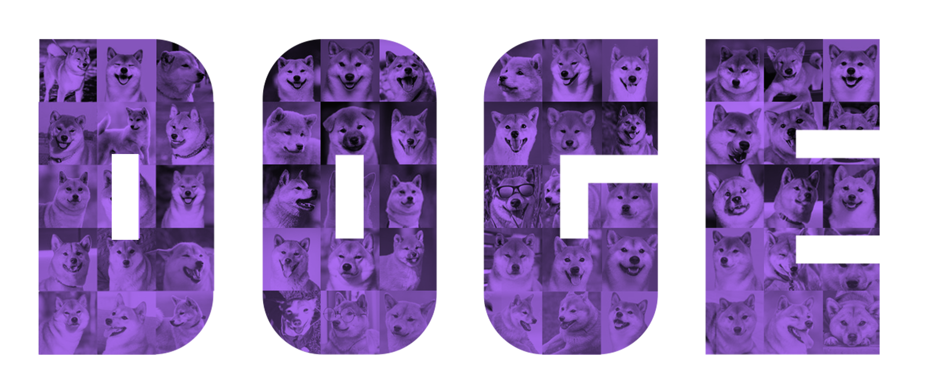 MON DOGECOIN Letters